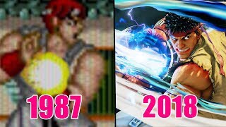 Evolution of Ryus Hadouken 19872018 [upl. by Soni]