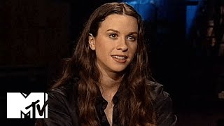 Alanis Morissette Throwback MTV Interview From 1995  MTV News [upl. by Klotz]