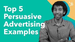 Top 5 Persuasive Advertising Examples [upl. by Anaidni]