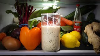 Storing your Sourdough Starter in the FRIDGE  How to Guide [upl. by Attirehs]