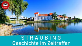 Straubing  Geschichte im Zeitraffer  Spuren der Geschichte in der heutigen Stadt [upl. by Ozner356]