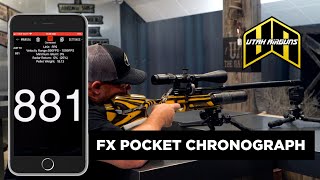 FX Pocket Chronograph  Utah Airguns [upl. by Agate]