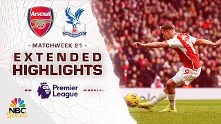 Arsenal v Crystal Palace  PREMIER LEAGUE HIGHLIGHTS  1202024  NBC Sports [upl. by Shannah]