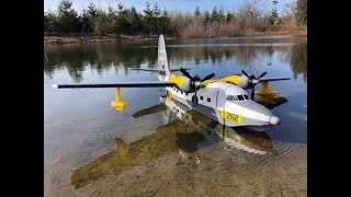 Hobbyking Avios Grumman ALBATROSS 1620mm MAIDEN FLIGHT [upl. by Uttica99]