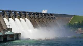 Hartwell Dam Release June 19th 2018 [upl. by Fital]