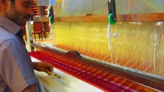 Kanchipuram Handloom Silk Saree Weaving Process [upl. by Moyer571]