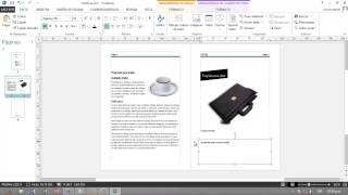 Como hacer un diptico con Publisher 2013 [upl. by Ydennek816]