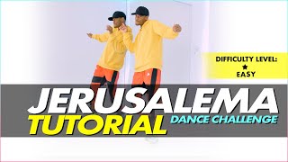 Jerusalema Dance Tutorial  Step by step [upl. by Shelby604]