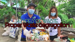 4 Types of Waste Proper Waste Segregation [upl. by Dimitry]