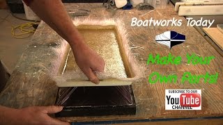 Making A New Fiberglass Hatch From A Mold [upl. by Eachern]