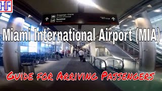 Miami International Airport MIA – Arrivals and Ground Transportation Guide  Travel Guide  Ep1 [upl. by Nnyleve326]