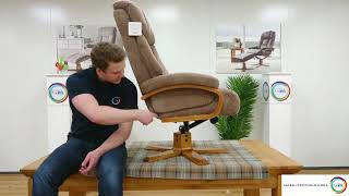 How To Assemble Your GFA Swivel Recliner Chair [upl. by Pournaras714]