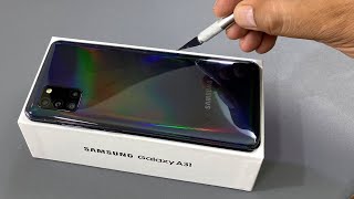 Samsung Galaxy A31 Unboxing amp Camera Test  Retail Unit [upl. by Eesak]