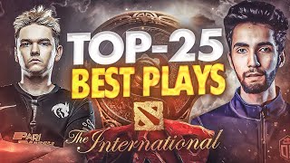 TOP25 Best Plays of TI10 The International 10  Dota 2 [upl. by Janie]