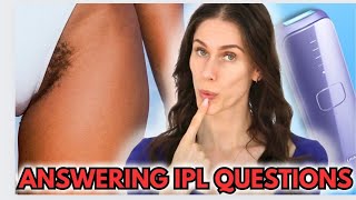 Esthetician Answers Your Burning IPL Hair Removal Questions [upl. by Noreh470]