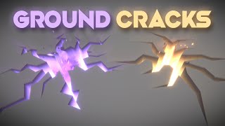 Unity VFX  Ground Cracks  Fissure  Hole Effect Tutorial [upl. by Sirrom]