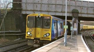 Half an Hour at 216  Birkenhead North Station 1022017  Class 507 508 terminus [upl. by Noremak]