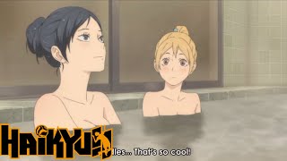 Bathing Scene during Spring Tournament  Haikyuu To The Top [upl. by Puiia]