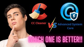 CC cleaner vs Advanced System Care  Which One is Better FREE [upl. by Bolan]