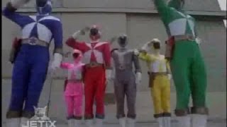 Time for Lightspeed  Teamup Morph  Time Force  Power Rangers Official [upl. by Zingale]