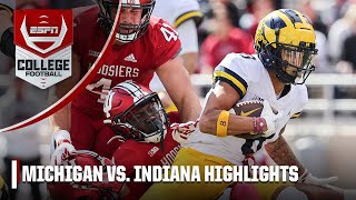 Michigan Wolverines vs Indiana Hoosiers  Full Game Highlights [upl. by Atims]