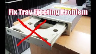 FIX DVD DRIVE  Ejecting Problem [upl. by Yetah986]