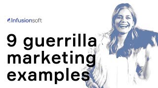 9 guerrilla marketing examples [upl. by Bahr22]