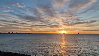 Timelapse Sunrise At The Haslar Sea Wall [upl. by Llessur]