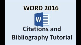 Word 2016  Bibliography References and Citation  How to Add Insert Make a Reference in Microsoft [upl. by Derina]