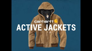 Product Spotlight Carhartt Active Jackets [upl. by Cohbath]