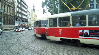 Pragues Tramway of 2011 Czech Republic  Tramvaje v Praze [upl. by Hanselka]