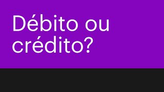 DÉBITO ou CRÉDITO qual a melhor forma de pagamento  Direto ao Ponto [upl. by Anaujik]