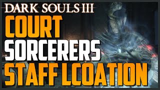 Dark Souls 3 Court Sorcerers Staff Location S Scaling Intelligence [upl. by Miarzim103]