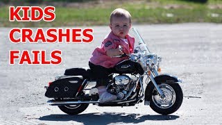 Kids fails on motorcycles 2017 [upl. by Loeb]