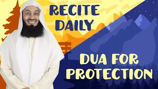 NEW  MUST READ  Simple Morning and Evening Protection recited by Mufti Menk [upl. by Anahsed]