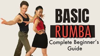 Basic Rumba TOP TEN STEPS amp ROUTINE [upl. by Ainar]