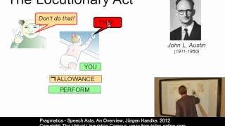 SEM141  Speech Acts  An Overview [upl. by Irpac]