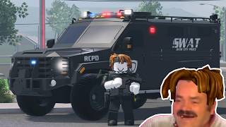 Roblox Police Funny Moments MEMES 1 [upl. by Gnol947]