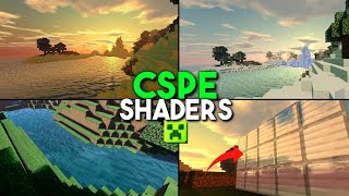 CSPE ULTRA SHADERS v385  MCPE 119 Bedrock [upl. by Ainat57]