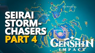 Seirai Stormchasers Part 4 Genshin Impact [upl. by Nosnibor481]