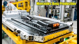 Mercedes Benz battery systems Production Line for the Mercedes EQC [upl. by Naval]