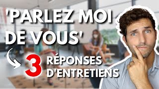 💼 Parlez Moi de Vous en Entretien  Comment Répondre  Étudiants amp Ingénieurs [upl. by Alvan]