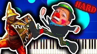 ENTRY OF THE GLADIATORS The Clown Song  Piano Tutorial [upl. by Burtis]