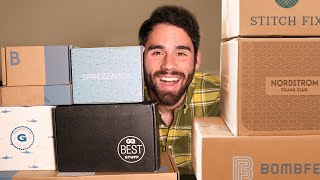 I Bought Every Mens Subscription Box So You Dont Have To [upl. by Holub]