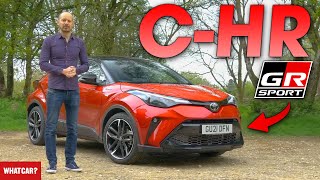 NEW 2022 Toyota CHR GR Sport indepth review  What Car [upl. by Acinorav711]