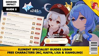 Genshin Impact Guide Element Specialist Achievements [upl. by Mel]