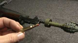 M7 Grenade launcher setup for M1 Garand [upl. by Baugh820]