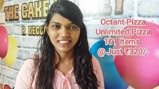 Unlimited Pizza  101 Items  Just ₹320 Octant Pizza Pune  Unlimited Food Deccan Pune [upl. by Ellevel335]