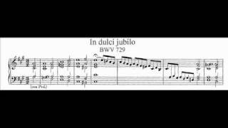 JS Bach  BWV 729  In dulci jubilo [upl. by Alyal]