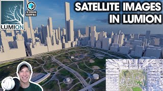 How to Import SATELLITE IMAGES in Lumion [upl. by Joice]